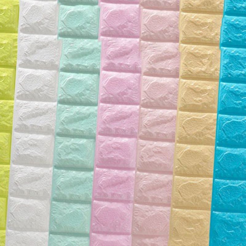 Modern Panel PVC 3D Embossed Self-Adhesive Paintable Indoor Wall Ceiling