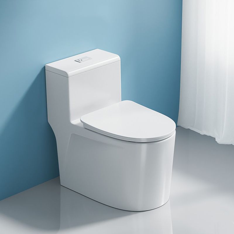Modern 1-Piece Toilet Bowl Floor Mounted White Urine Toilet for Bathroom