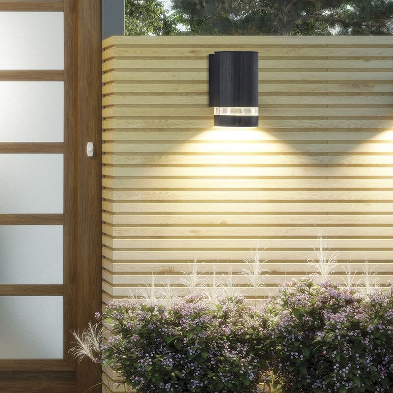 Multi -Lichter Geometrische Metallwandlicht leuchtet moderne Wandhalterung Leuchte in Schwarz