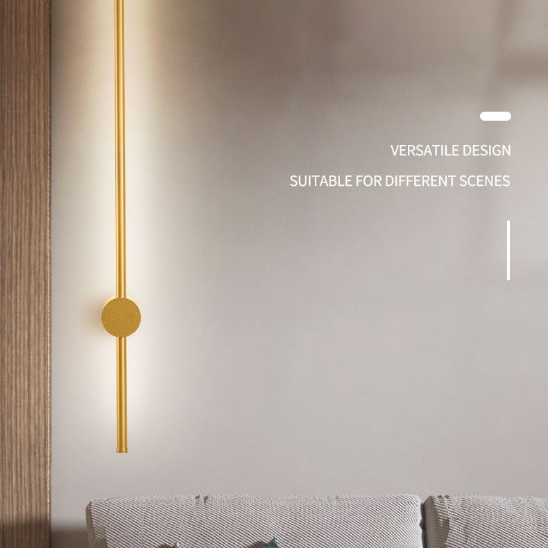 Nordische Einfachheit Lineare Wandleuchten Aluminiumleuchte Leuchten für Schlafzimmer