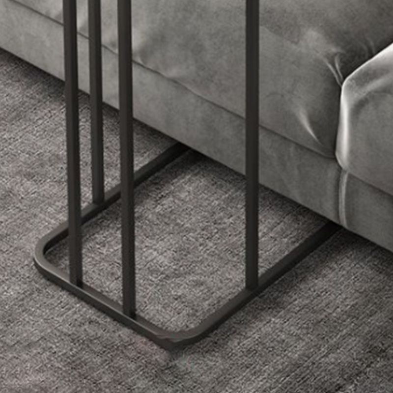 7.9"H Modern Style Side End Table Metal Frame Sofa Side Accent Table