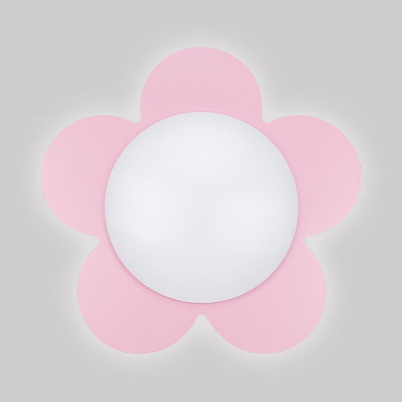 Acrylique Blossom LED Ceiling Mount Light Room Kindergarten Simple Style Modern Ceiling Lamp