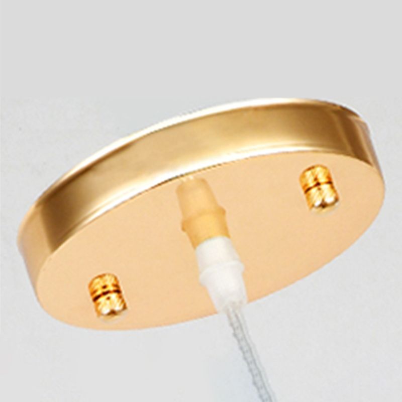 Lanterne salle à manger suspendue à la lumière du luminaire cristallin