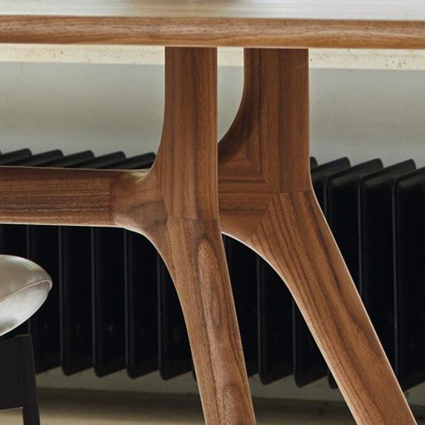 Dining Room Rectangle Dinner Table Kitchen Solid Wood Dining Table