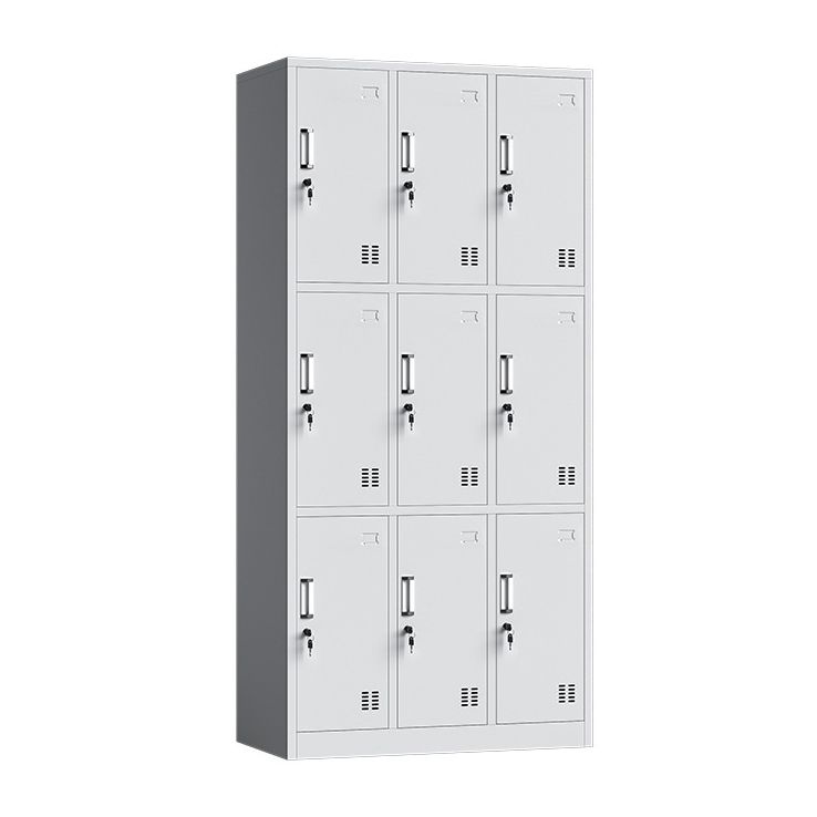 Steel Wardrobe Closet Contemporary Hinged Wardrobe Armoire for Home