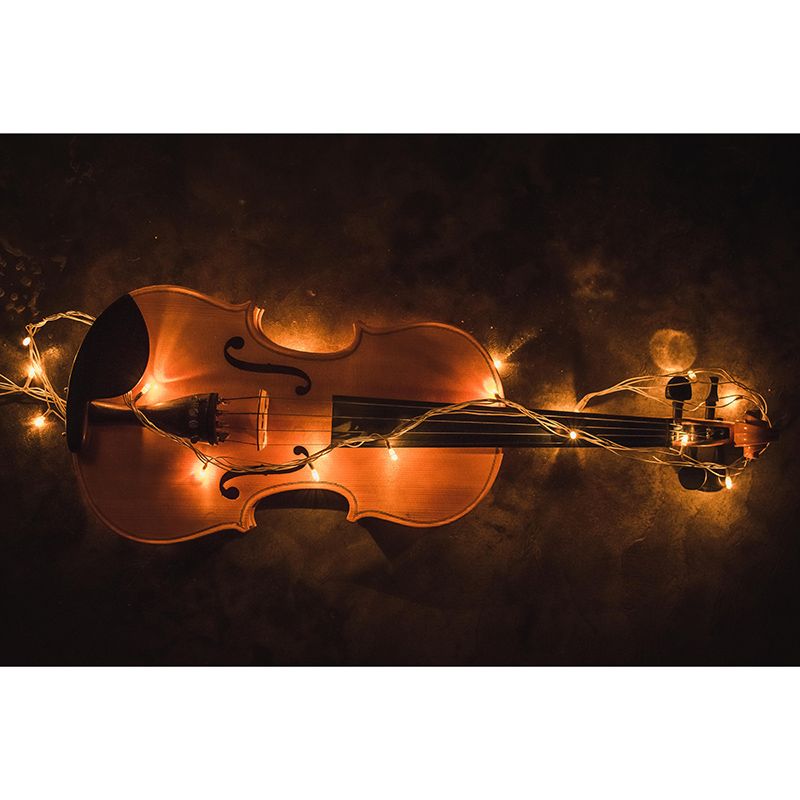 Modern Style Wall Mural Wallpaper Music Lovers Bedroom Wall Mural