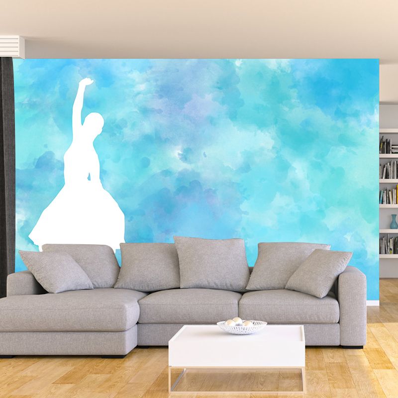 Dancing Hobby Wall Covering for Bedroom Living Room, Moisture Resistant