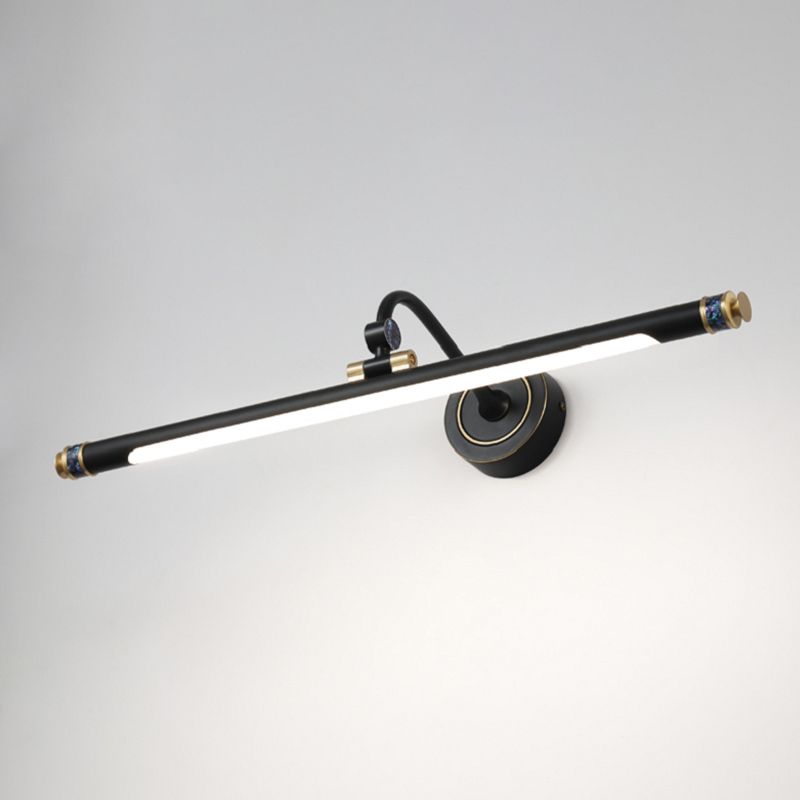 Modern Copper Vanity Light 1-Light LED Mirror Front Light with Acrylic Shade for Bathroom