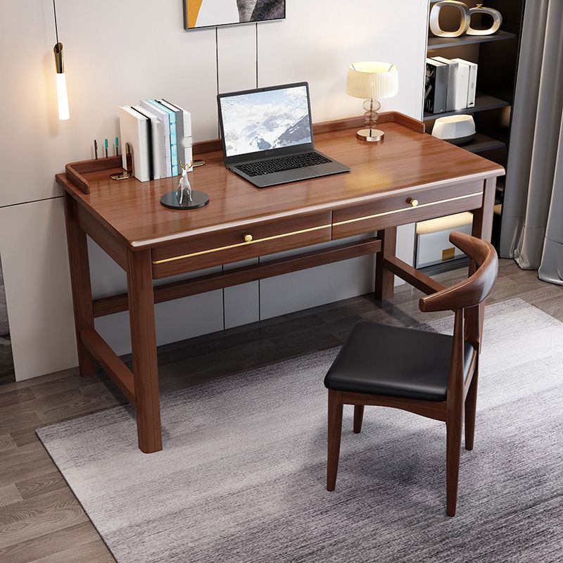 Home Writing Desk Solid Wood Kids Desk 23.6"W Desk with Drawer