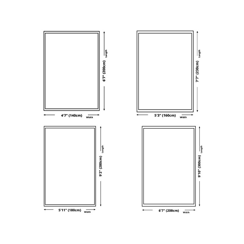 Camel Modern Rug Polyester Graphic Indoor Rug Washable Rug for Drawing Room