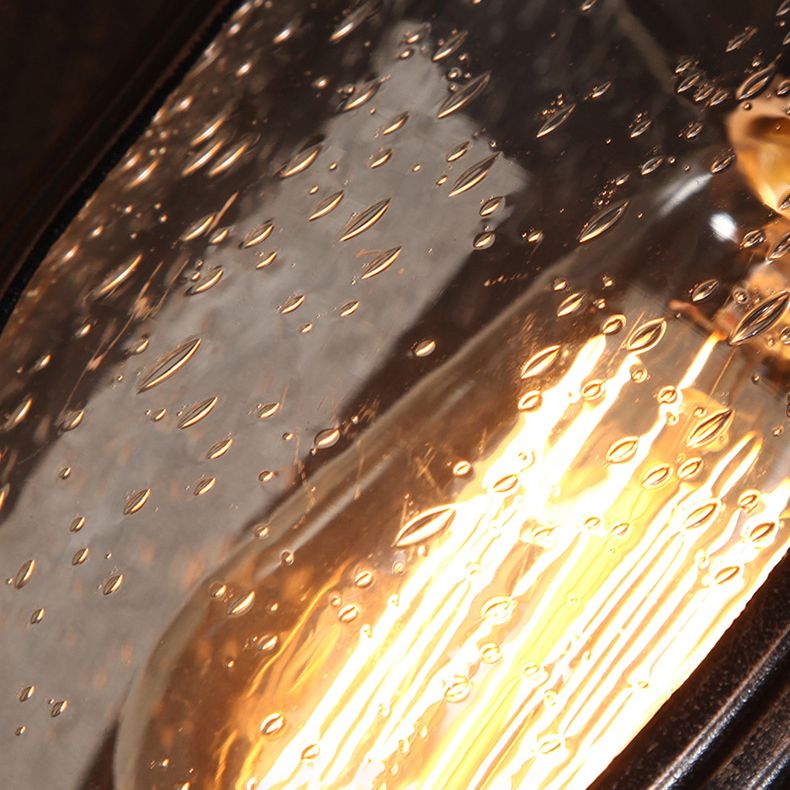 Wall Sconce Light Fixture Industrial Style Glass Shaded Wall Mounted Light Fixture