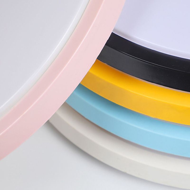 Abat-jour rond en acrylique encastré, lumière moderne nordique Macarons Style1 tête encastrée