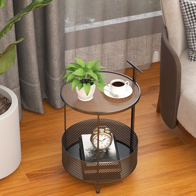 Modernistic 3 Legs Round Side End Table Living Room Accent Side Table