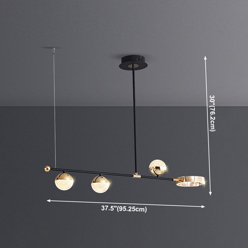 Lámpara de araña de comedor moderno nórdico LED LED SIMPLE LUCHE