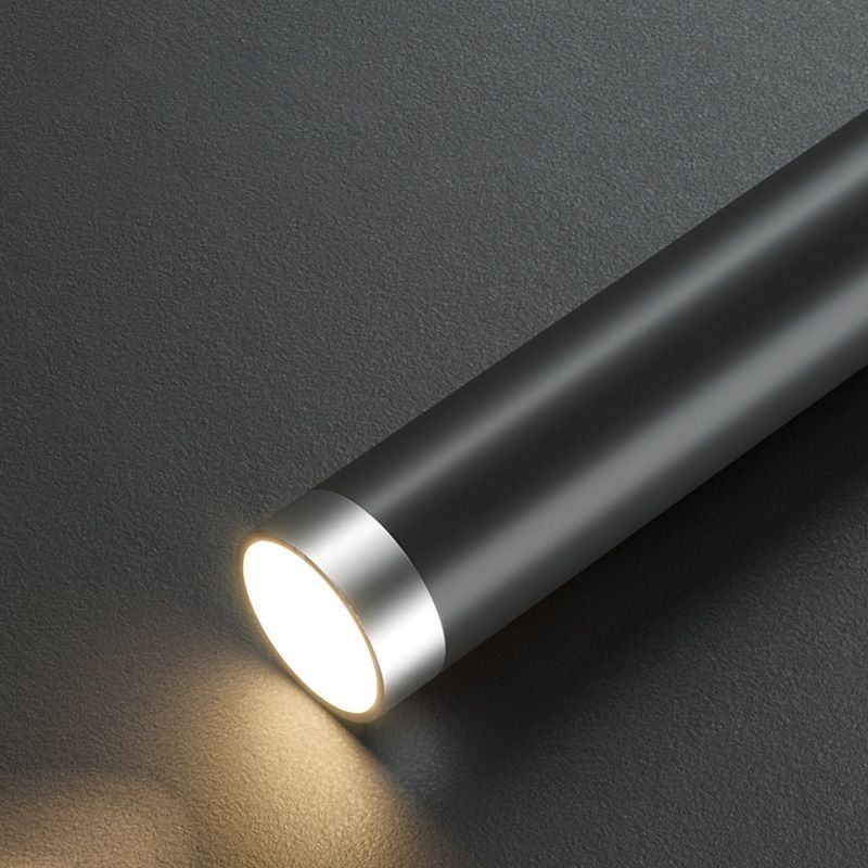 Linear Kitchen Island Lighting Fixture Metal LED Minimalist Island Pendant Light