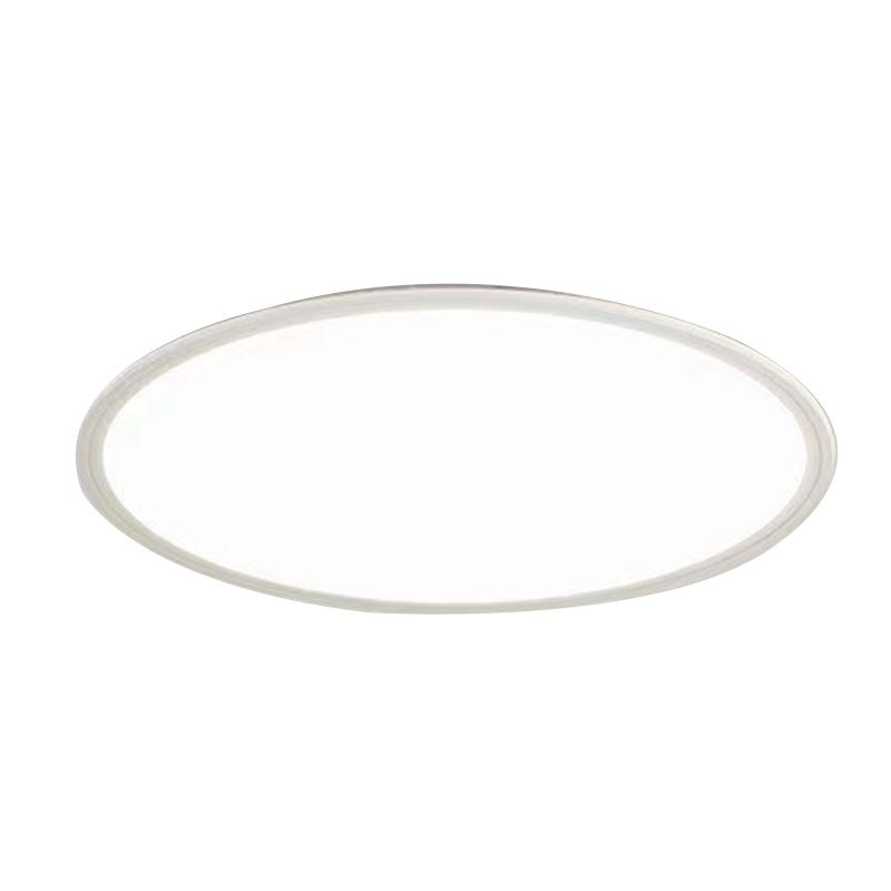 1 Light Geometric Flush Mount Lighting Simplicity Metal Ceiling Light
