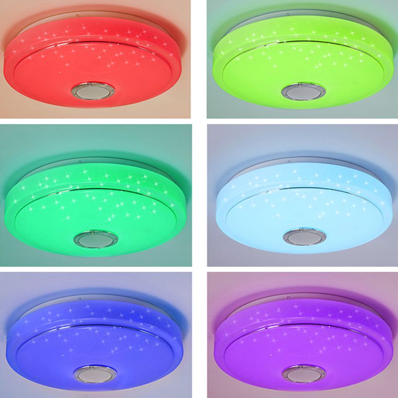 Modern Style RGB Light Ceiling Lamp Bluetooth Phone Control LED Light for Foyer Bedroom