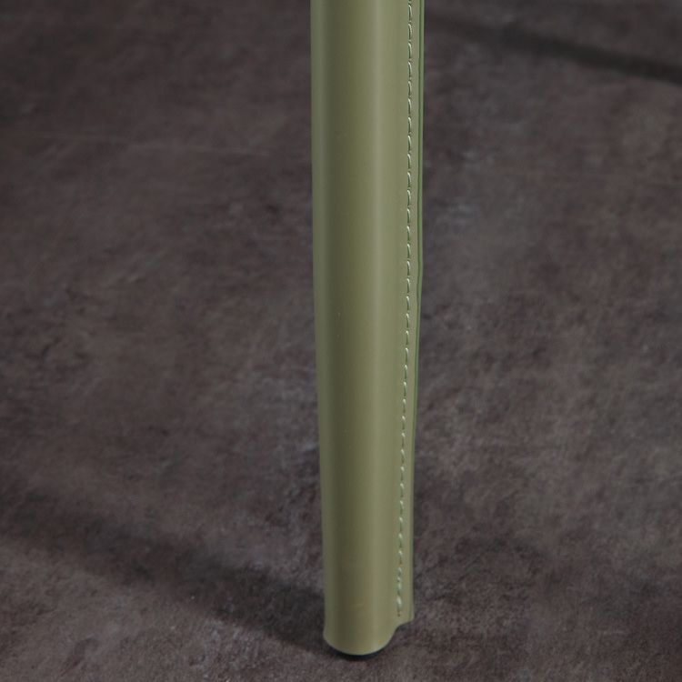 Chaise latéral de restauration de cuisine à wingback contemporaine chaise latérale en métal