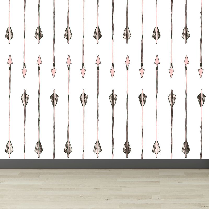 Arrow Wall Mural Modern Decorative Living Room Wall Covering, Custom Size Available