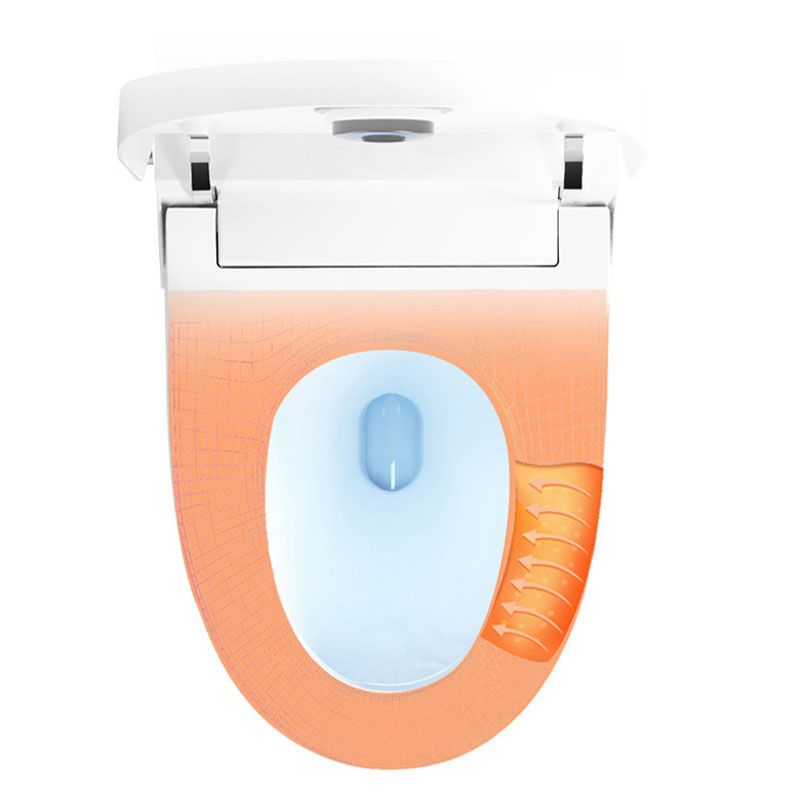 Ultraviolet Sterilization Toilet Elongated Floor Mounted One Piece Toilet