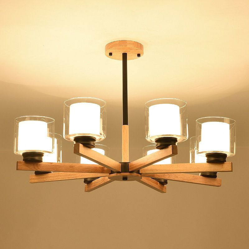 Lámpara de lámpara de cilindro de estilo nórdico Light Room Light Light.