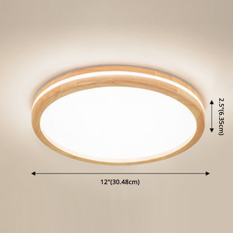 Geïntegreerde LED semi-inbouwverlichtingsarmaturen Ultra-moderne acryl plafondgemonteerde kroonluchter voor slaapkamer