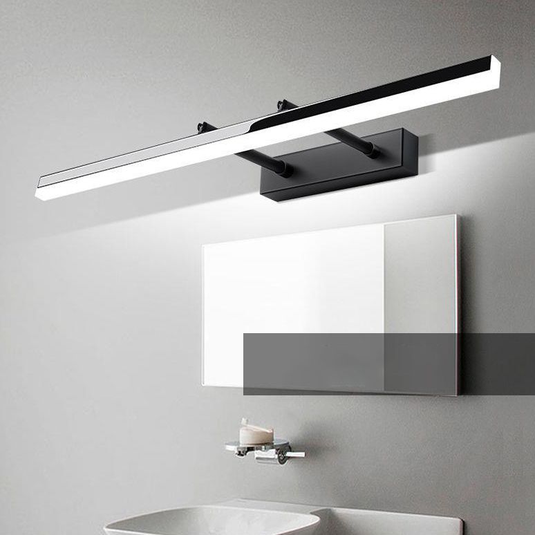 Modern LED Lamp Vanity Sconce Lights with Adjustable Arm for Bathroom Powder Room