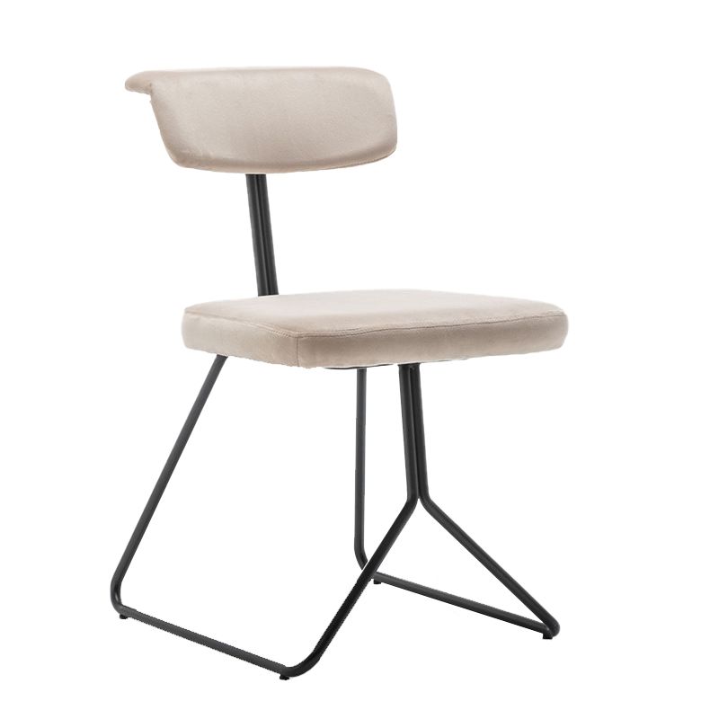 Traditional Upholstered Dining Chairs Kitchen Dining Armless Chair