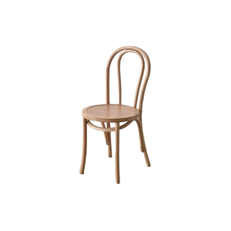 Industrial Kitchen Dining Chairs Solid Wood Windsor Back Side Chair