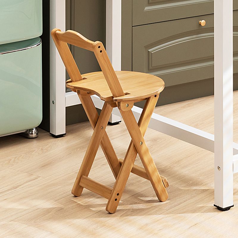 Folding Counter and Bar Stool Modern Style Wood Stool for Patio Use