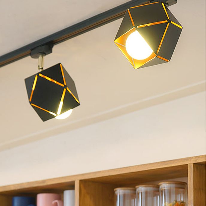 Modern Minimalist Track Lighting Antique Industrial Style Home Living Room Bedroom Commercial Coffee Shop Creative Rail Lamps