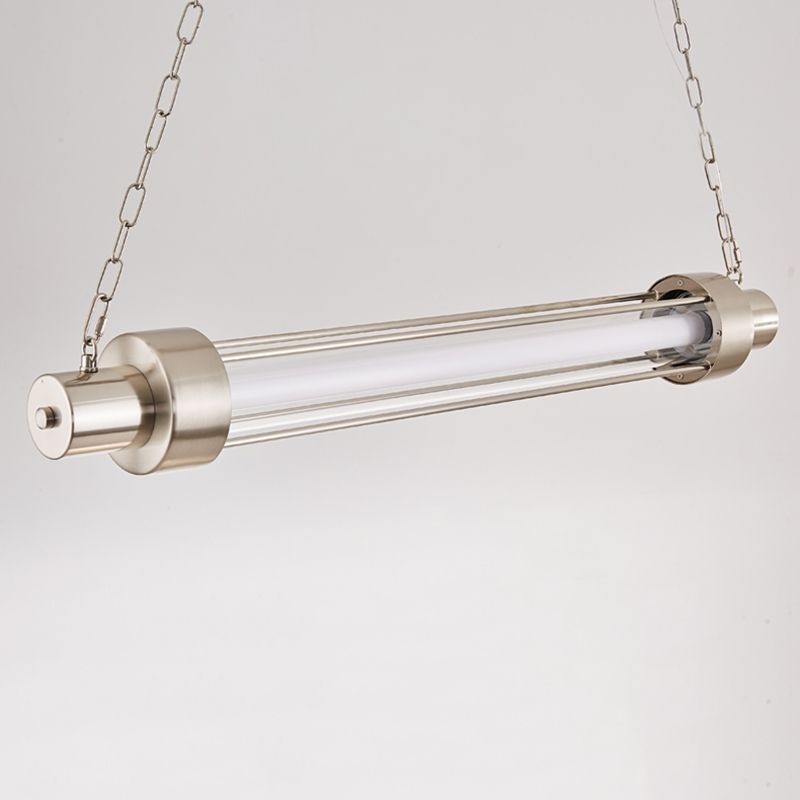 Luci a sospensione di pendente lineare Luci dell'isola Cenda contemporanea per l'isola della cucina