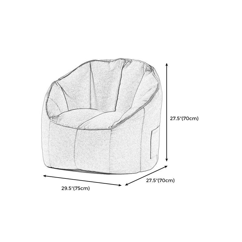 Bonded Leather/Corduroy Arms Included Chair 29.5"L Chair for Living Room