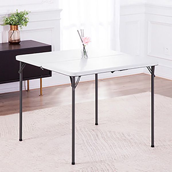 Contemporary Square Dining Table Plastic Folding Catio Table