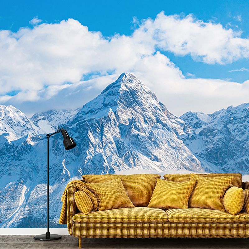 Modern Style Wall Mural Wallpaper Mountain Sitting Room Wall Mural