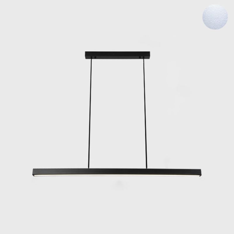 Lampada dell'isola a ciondolo lineare Lampada a pendente moderno a pendente moderno