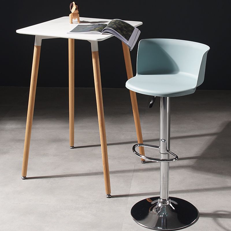 Modern Liftable Bar-stool Metal Counter Bar Stool with Metal Legs