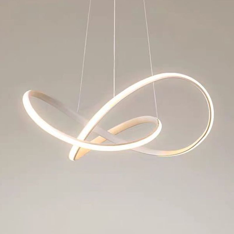 Lampada a sospensione a sospensione contemporanea a pendente a sospensione Twist per ristorante