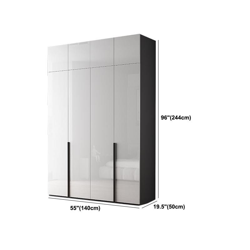 Modern Wooden Wardrobe Soft Close Drawer Wardrobe Closet for Bedroom