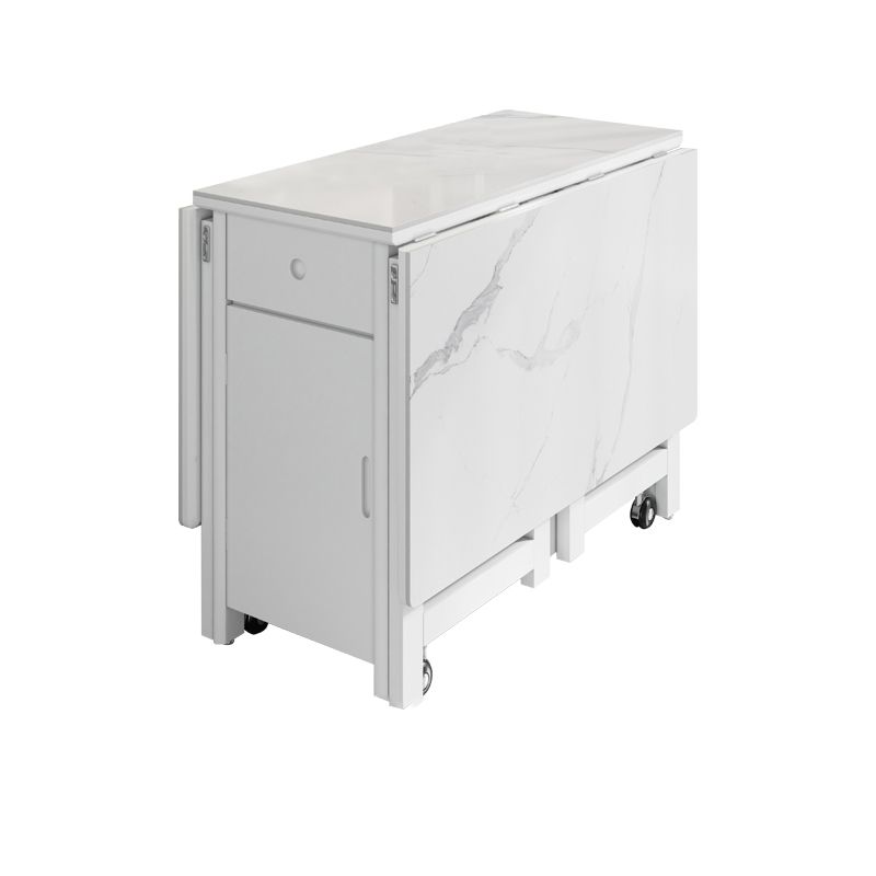 Contemporary Style Rectangle Furniture Trestle Base Dining Table (only Table)