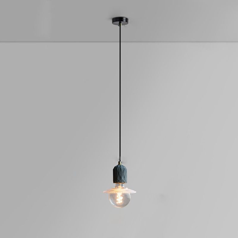 Indoor Bar Pendant Light Nordic Simple Style Cement Simple Light Hanging Light Fixture