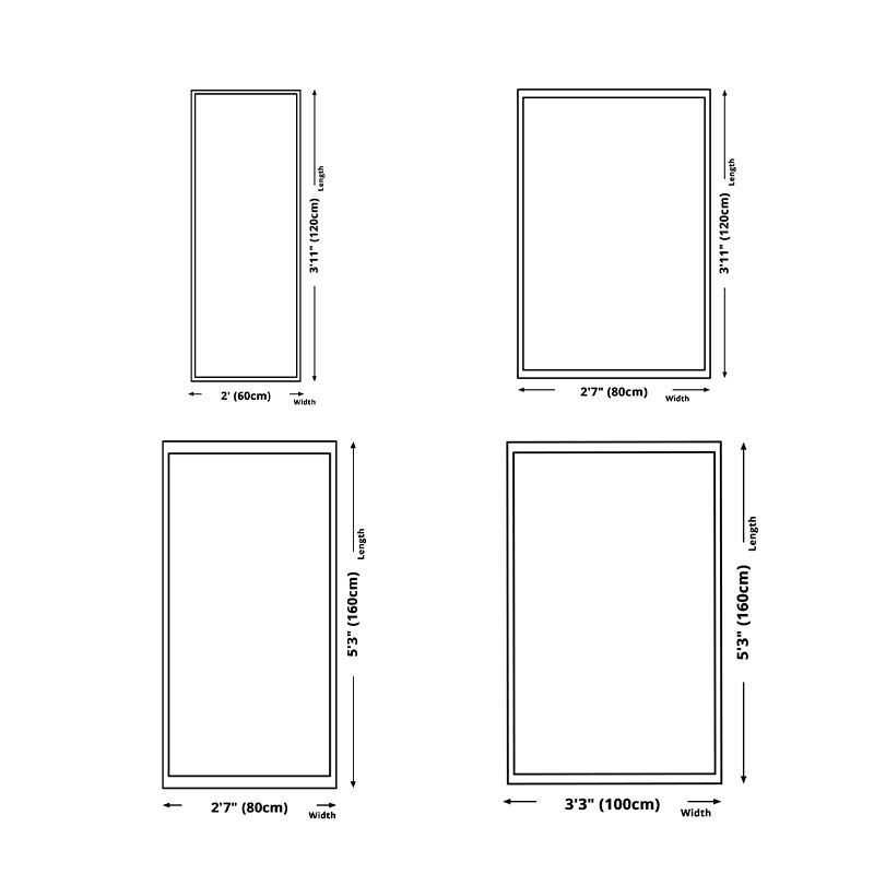 Modern Living Room Area Rug Blue Geometric Print Area Carpet Non-Slip Backing Rug