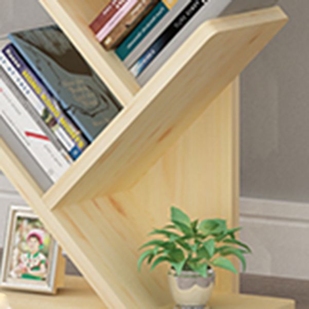 7.87"W Bookshelf Closed Back Contemporary Style Bookcase for Office Home