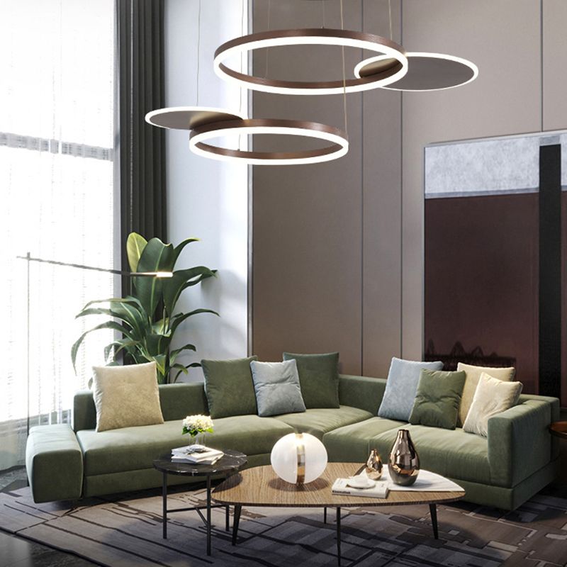 Moderner Stil mehrlicht LED-Lampendecke hängende Licht für Wohnzimmer