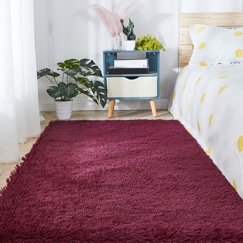 Eenvoud slaapkamer vloerkleed veelkleurig gewone vloerkleed ruige huisdiervriendelijke anti-slip vacuümreinigingskleed