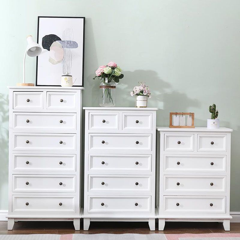 Contemporary Storage Chest Solid Wood Bedroom Storage Chest Dresser