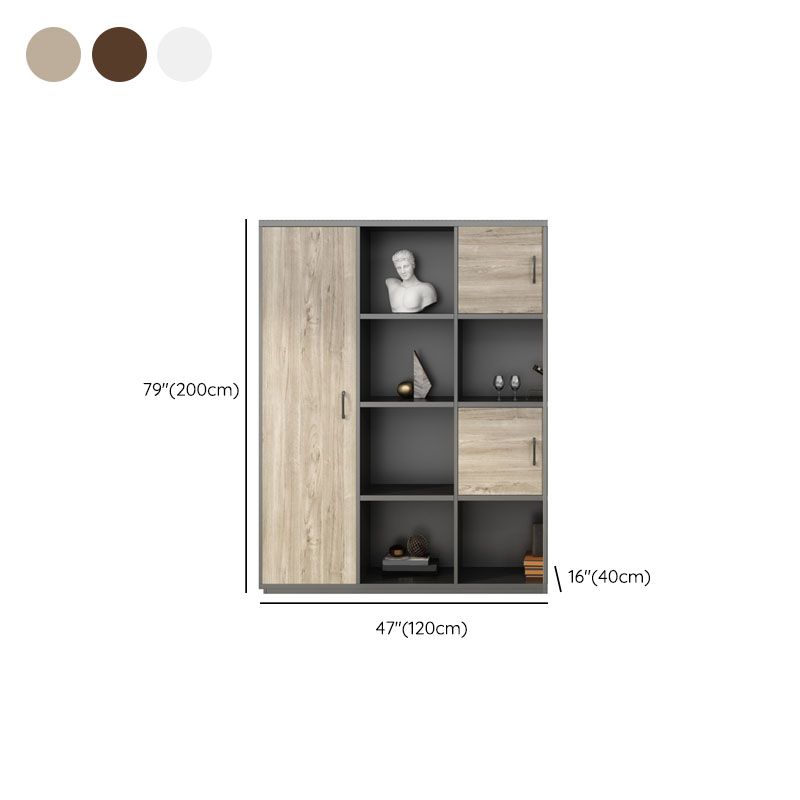 Storage Contemporary File Cabinet Engineered Wood Vertical Filing Cabinet