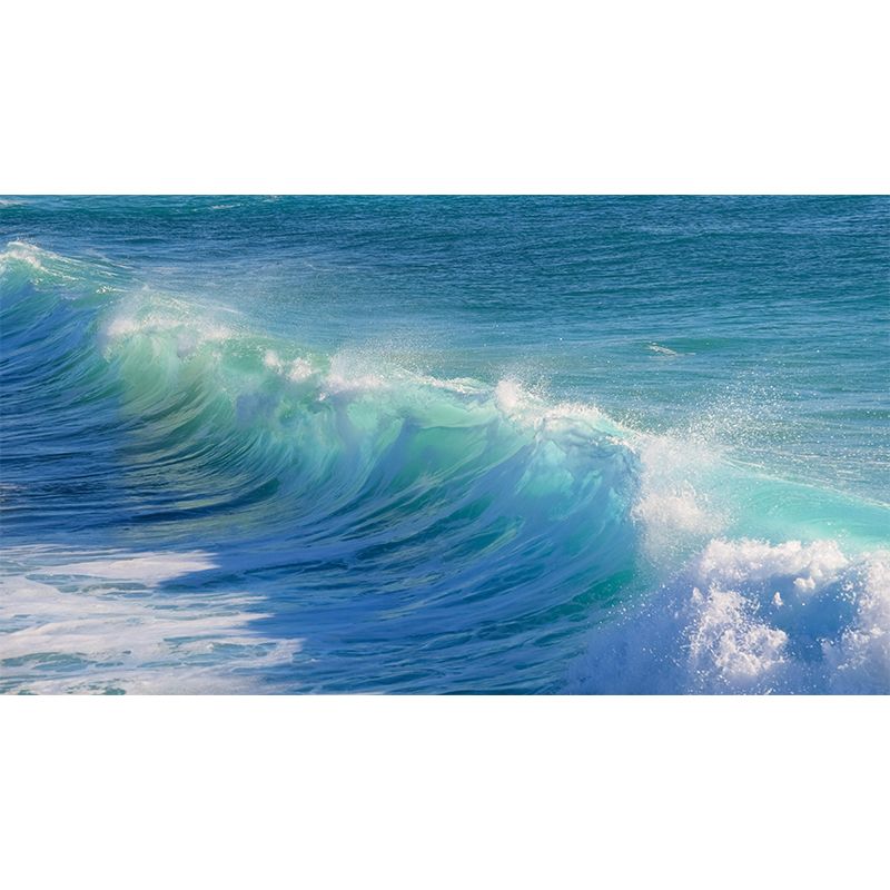 Photography Turbulent Waves Wall Mural Home Decoration Bathroom Floor Murals