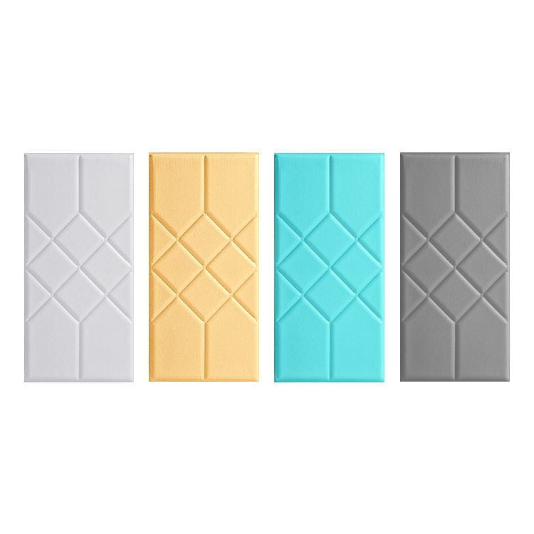 Contemporary Wall Covering Paneling Smooth Bedroom Wall Interior Upholstered Plank