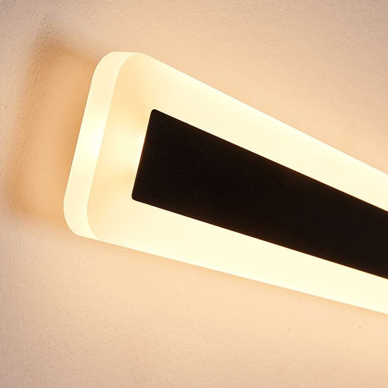 1 luccio di illuminazione da parete di moda semplice per parete lineare moderna moderna